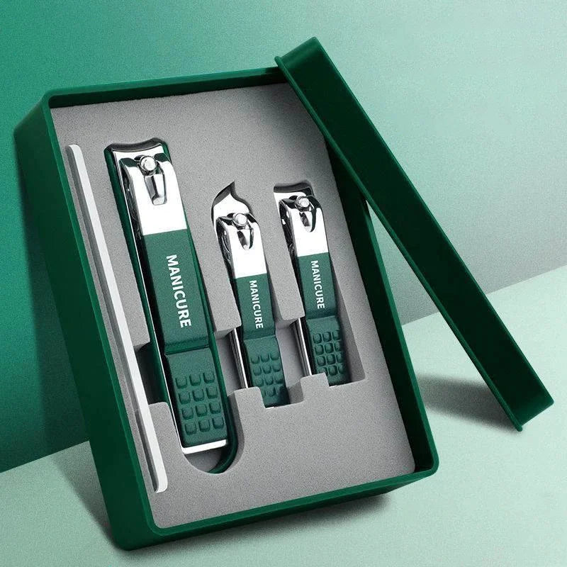 Set profesional de cortaúñas para el cuidado y arreglo diario de uñas, herramientas para el hogar y salón | Lersk