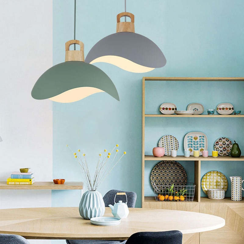 Noctara Vintage Pendant Light in Black Matte Metal | Lersk
