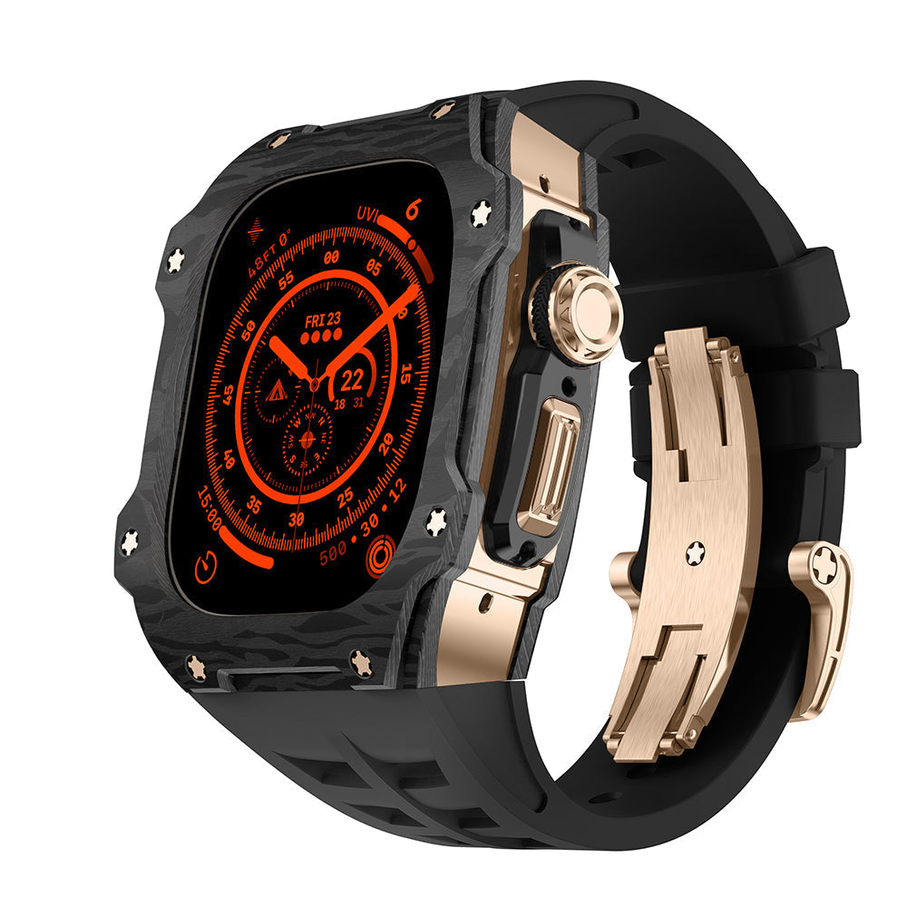 Ventroa Series Carbon Fiber Case for Apple Watch Ultra | Lersk