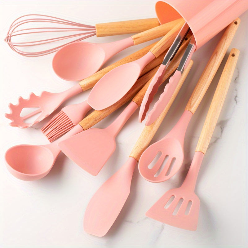 CulinaPro | 12-Piece Silicone Cooking Tool Set | Lersk
