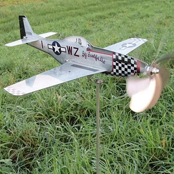 Historischer Flug Windspinner Gartendekoration für Außenbereiche und Höfe | Lersk