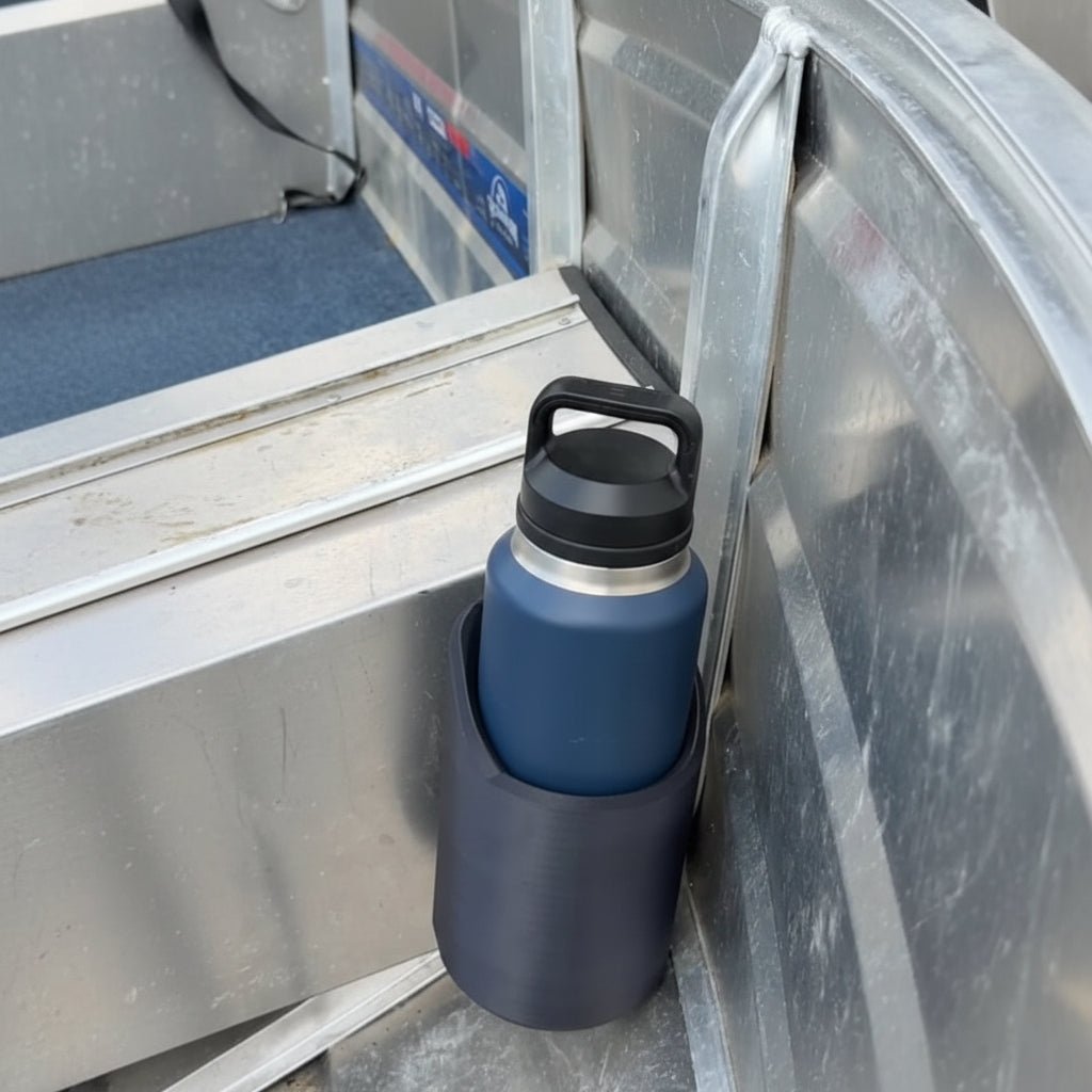 Heavy Duty Magnetic Bottle Holder For Water Bottles On Metal Mount | Lersk
