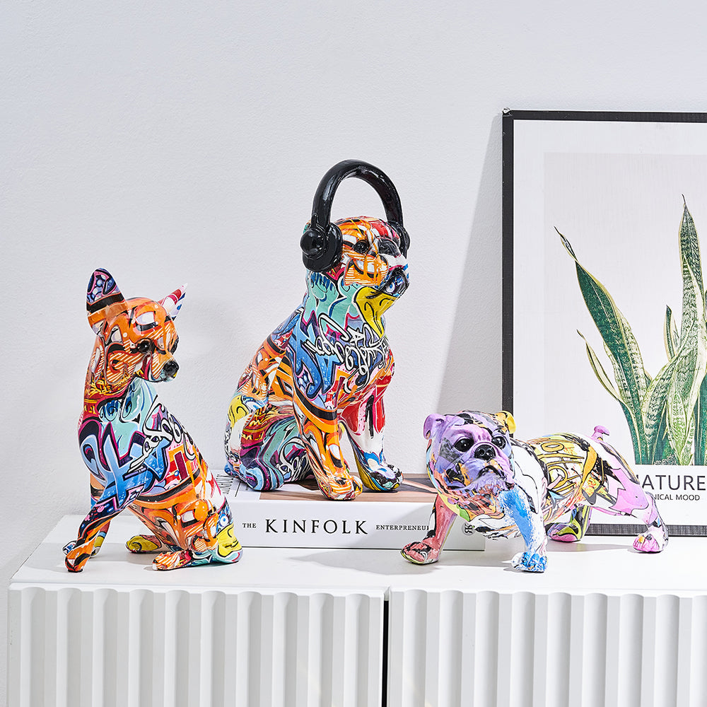 Abstract Graffiti Statuette for Modern Home Decor Accent | Lersk