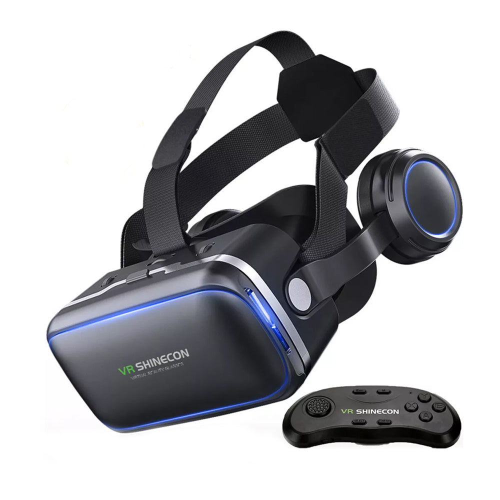 Smartphone 360 VR-Headset mit Bluetooth-Fernbedienung für Gamer | Lersk