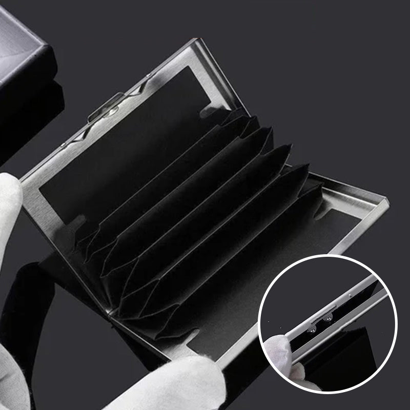 Funda ultradelgada para tarjetas con protección antirrobo y escudo desmagnetizador para todo tipo de tarjetas | Lersk