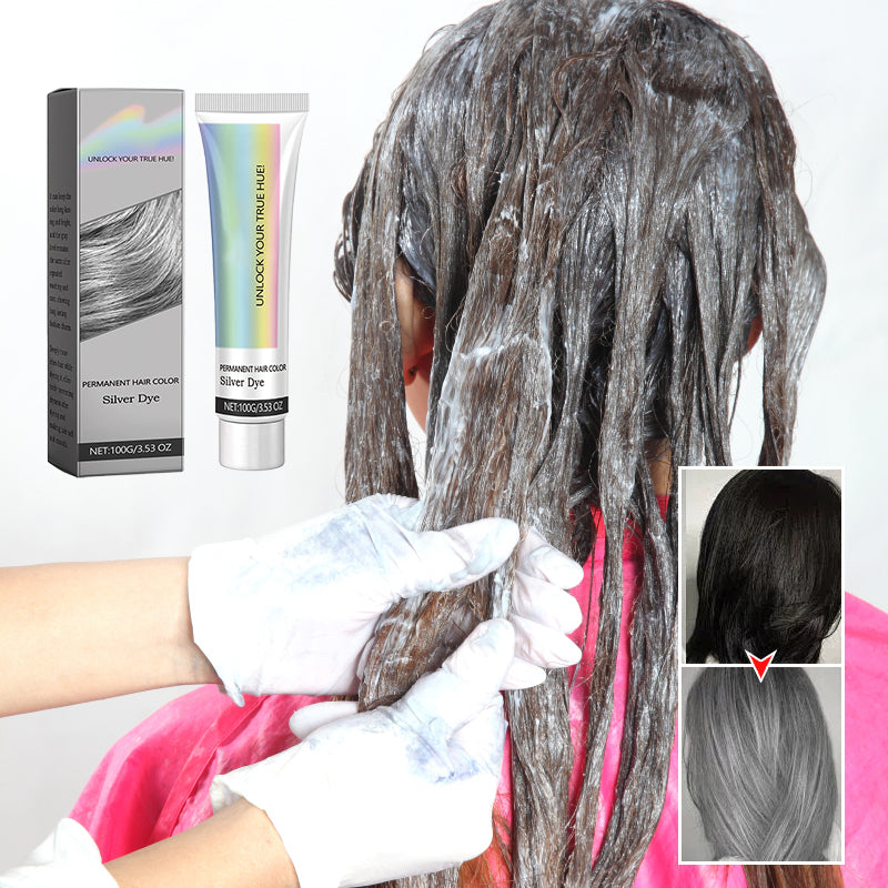 Tinte para cabello plateado con extracto natural 2 en 1 | Lersk
