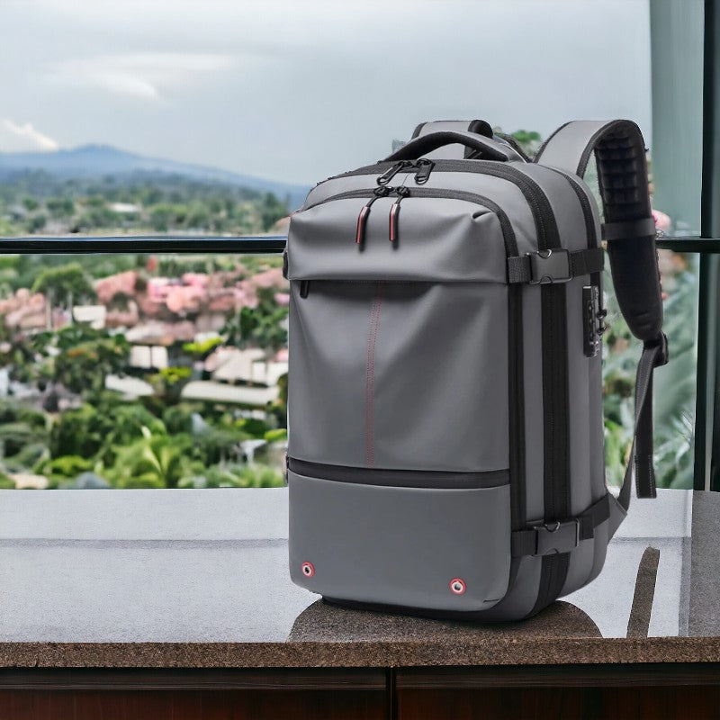 AstraVoyage Pro 60L rozšiřitelný cestovní batoh s odděleným mokrým a suchým úložným prostorem | Lersk