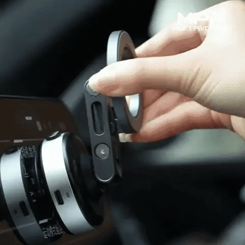 FluxGrip 360° magnetisk biltelefonholder med sugekop | Lersk
