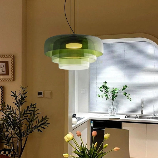 FjordLumen Glas-Pendelleuchte Norwegische Handwerkskunst | Lersk