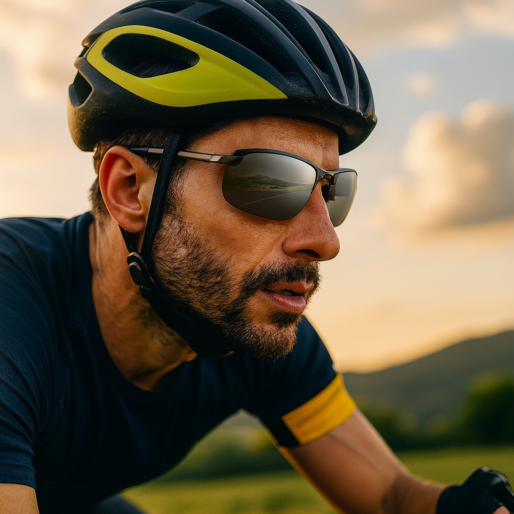 Polarized Photochromic Sports Sunglasses With Light-Adaptive Lenses For Outdoor Use | Lersk