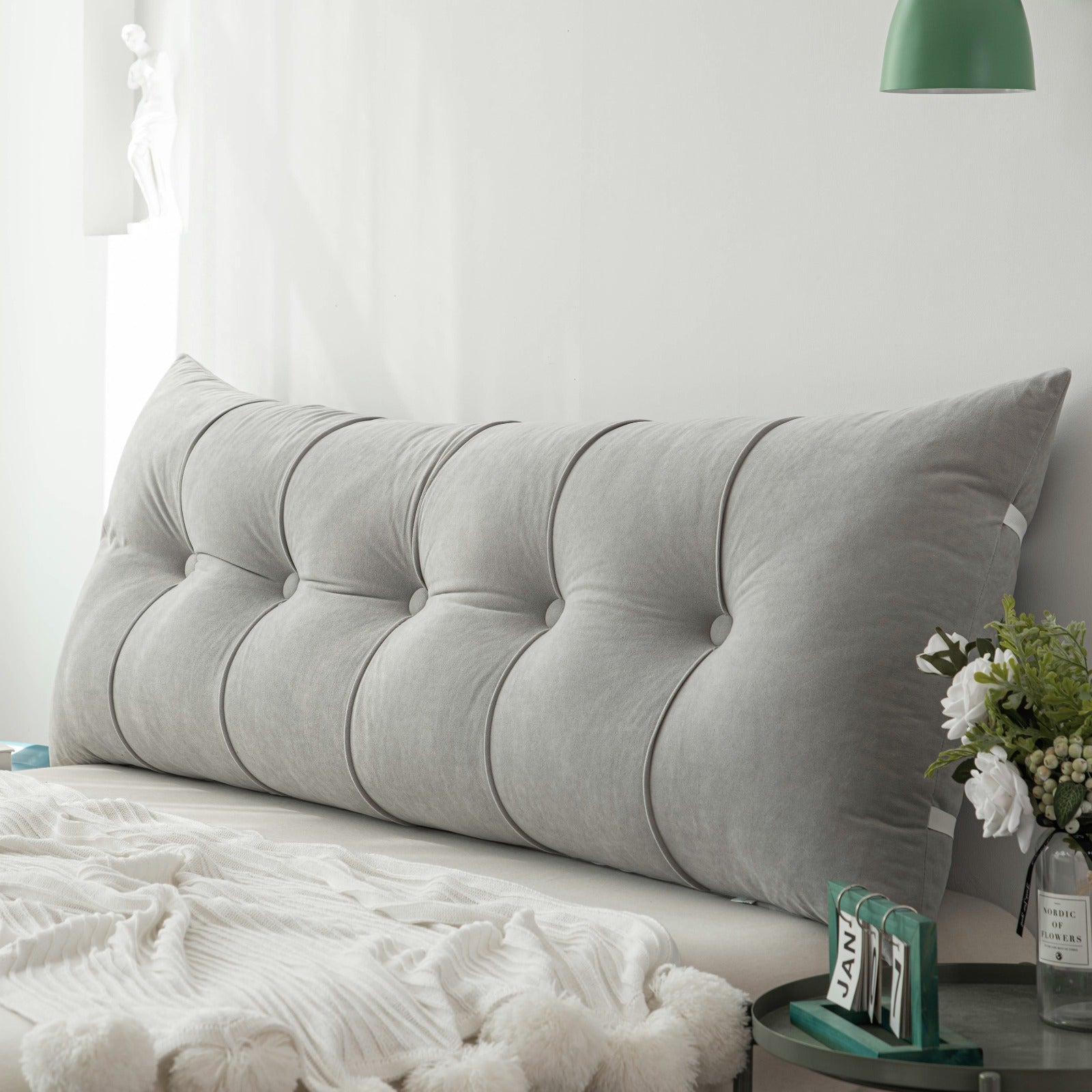 LumaRest Back Support Headboard Pillow for Bed and Sofa | Lersk