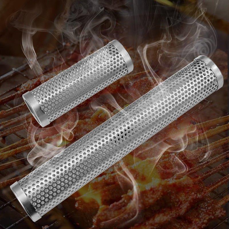 Grill Basket For Veggies Nonstick Rolling Bbq Even Cooking | Lersk