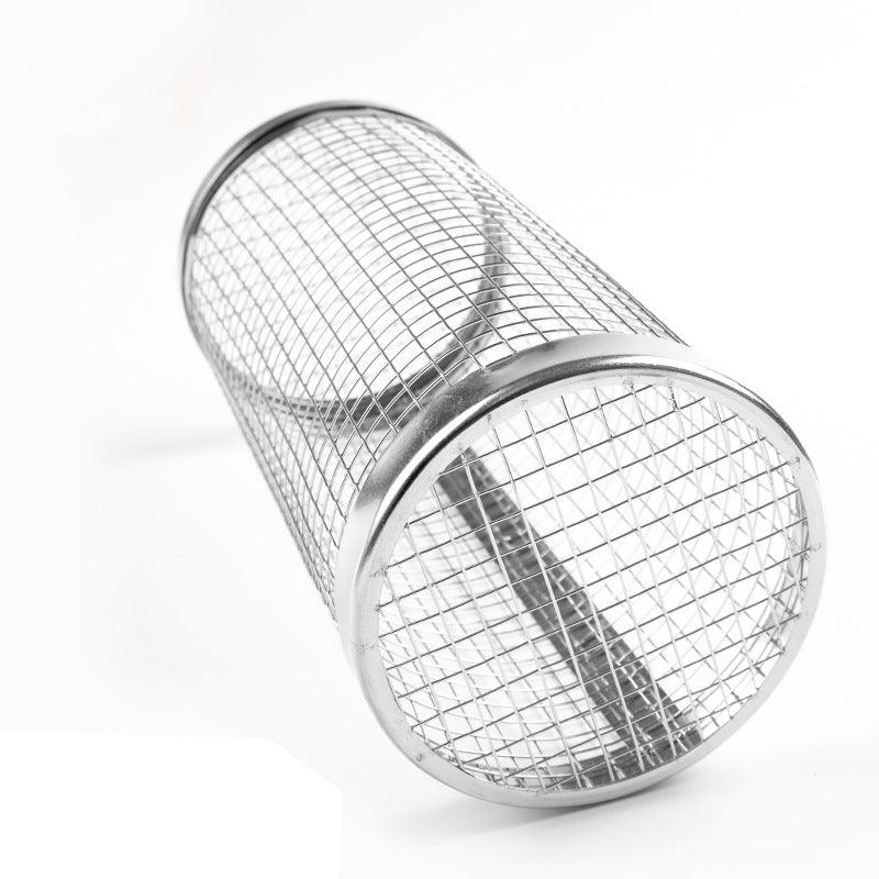 Grill Basket For Veggies Nonstick Rolling Bbq Even Cooking | Lersk