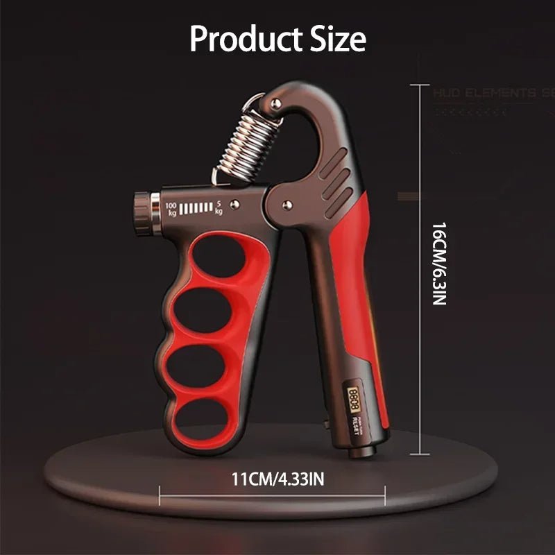 PulseGrip Pro Adjustable Hand Grip Strength Trainer 5 To 100 Kg For Gym | Lersk