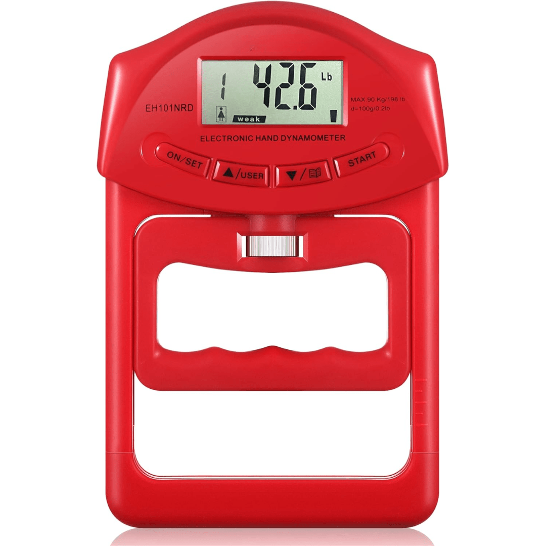 HANDPOWER PRO Digital hånddynamometer for presis måling av grepstyrke opptil 90 kg | Lersk