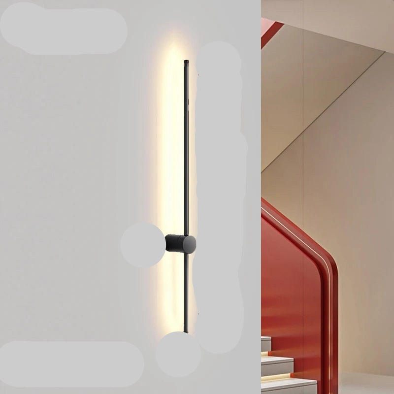 LumiNord Minimalistisk Væglampe med Blødt Ambient LED | Lersk