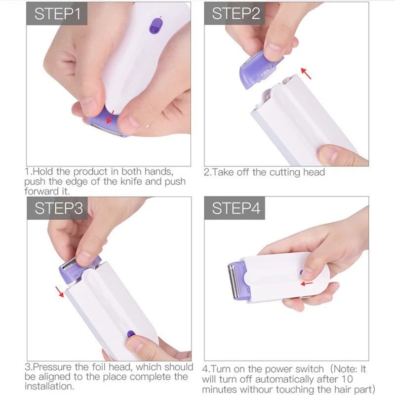 Silkora Instant Hair Eraser | Jemné odstraňování chloupků pro hedvábnou pokožku | Lersk