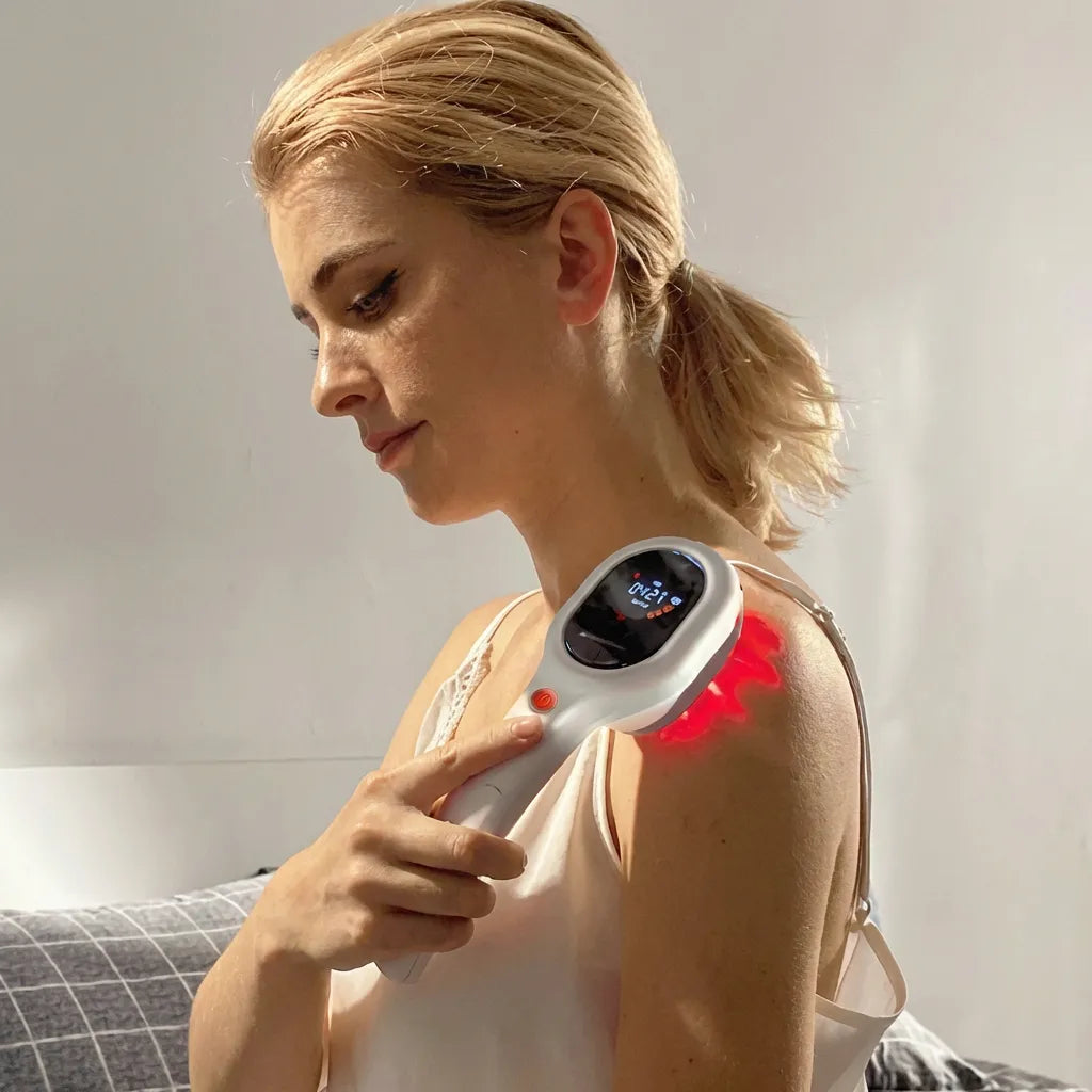 Dual-Spectrum Cold Laser Wellness Device with 650nm & 808nm for Muscle & Joint Comfort | Lersk