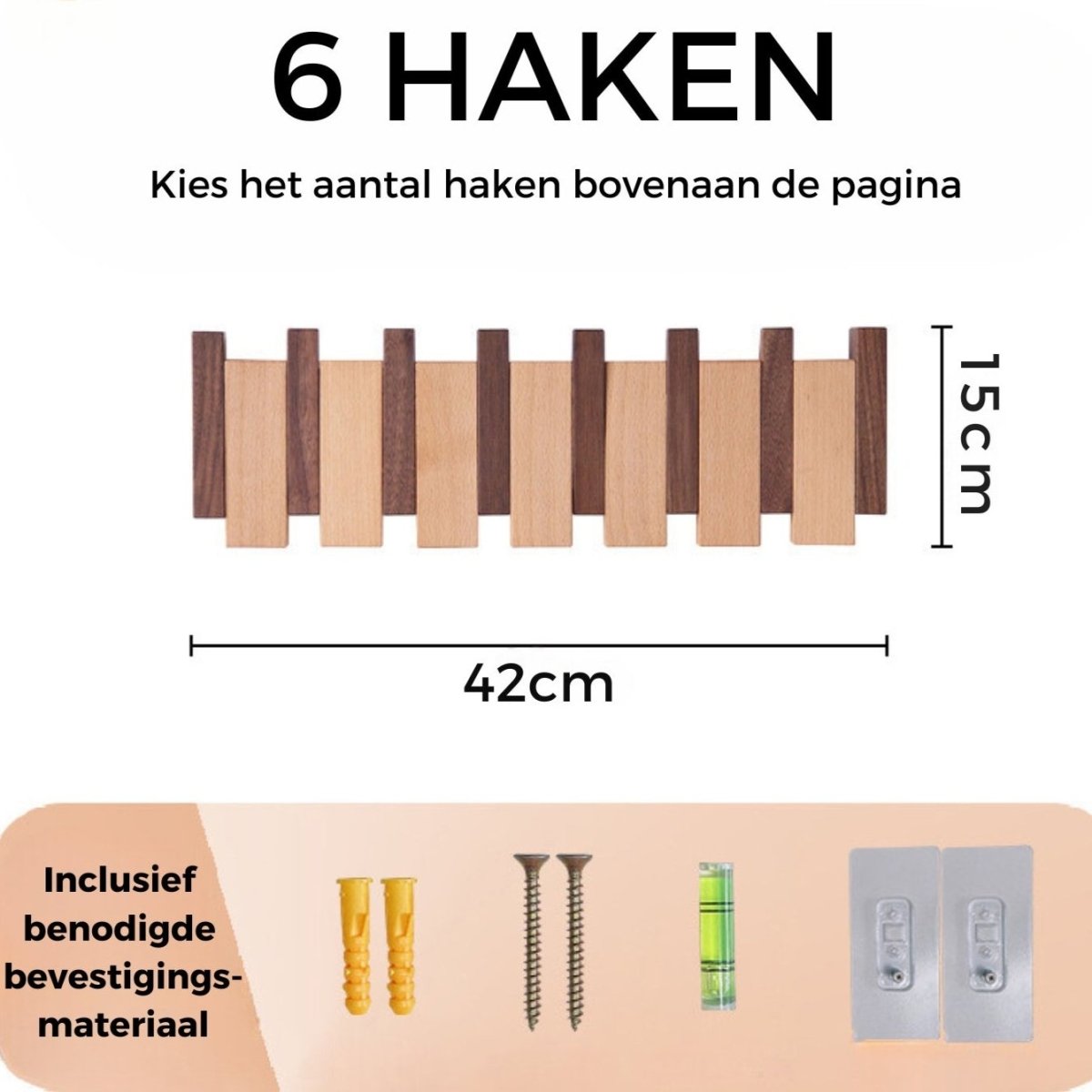 AstraWood Handcrafted Wooden Coat Rack for Hallway Entry | Lersk