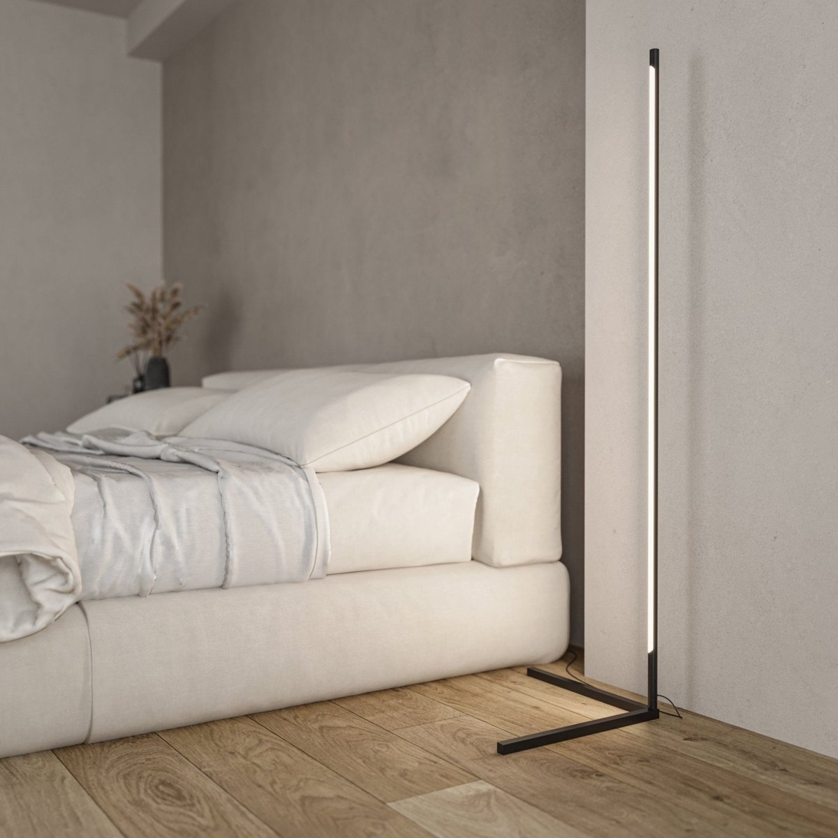 Lampada da terra LED AstraLuma con telecomando dimmerabile | Lersk