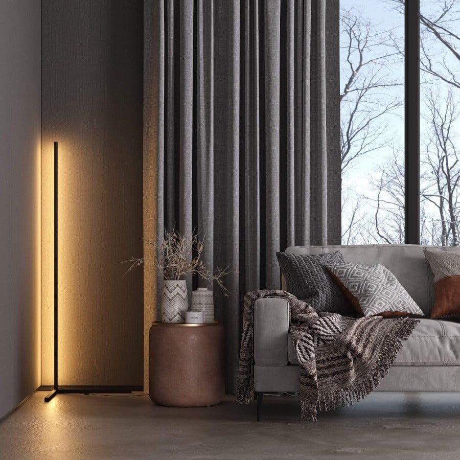 Lampada da terra LED AstraLuma con telecomando dimmerabile | Lersk