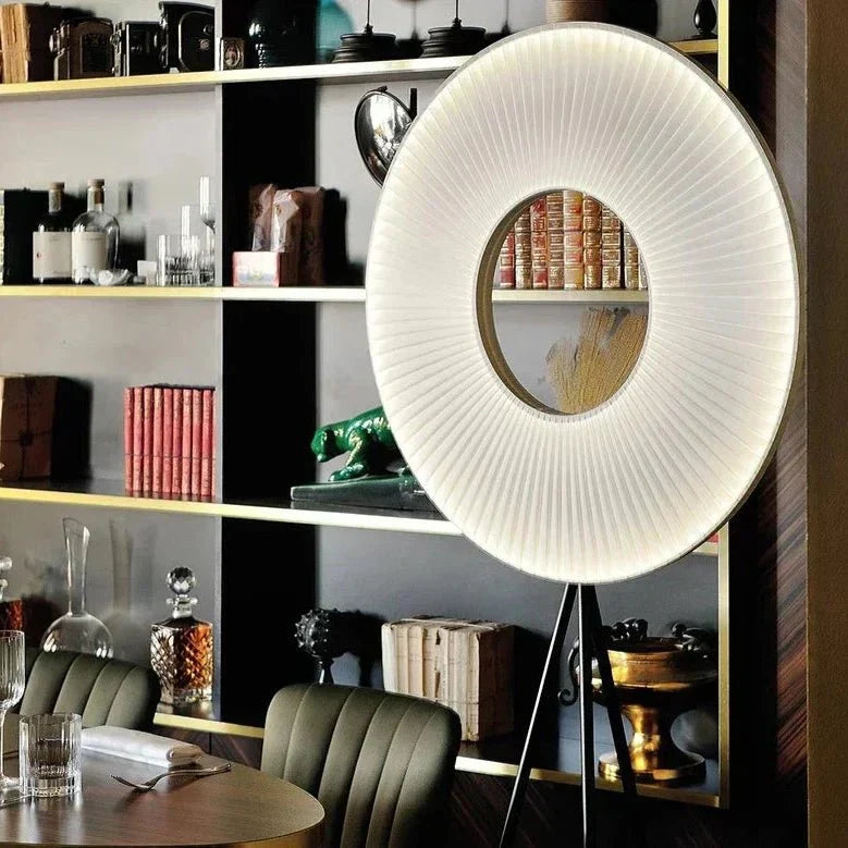 HaloSphere Floor Lamp Modern Minimalist Ambient Lighting | Lersk