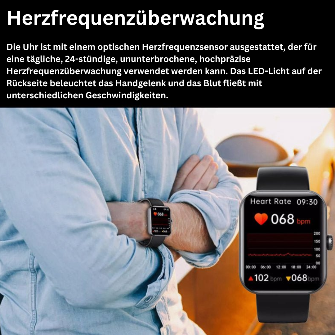 LumenSense Healthwatch Neinvazivní monitorování glukózy v reálném čase s měřením srdeční frekvence | Lersk
