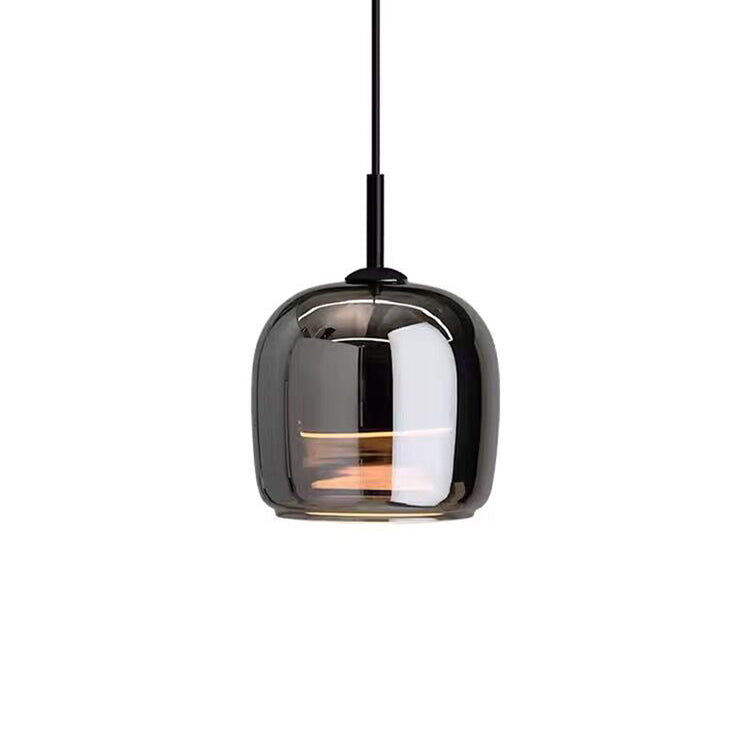 Solenra Black Glass Pendant Light For Modern Interiors | Lersk