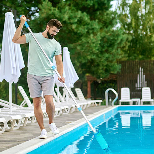 Cordless Rechargeable Pool Vacuum Cleaner For Pools With 3-In-1 Cleaning Function | Lersk