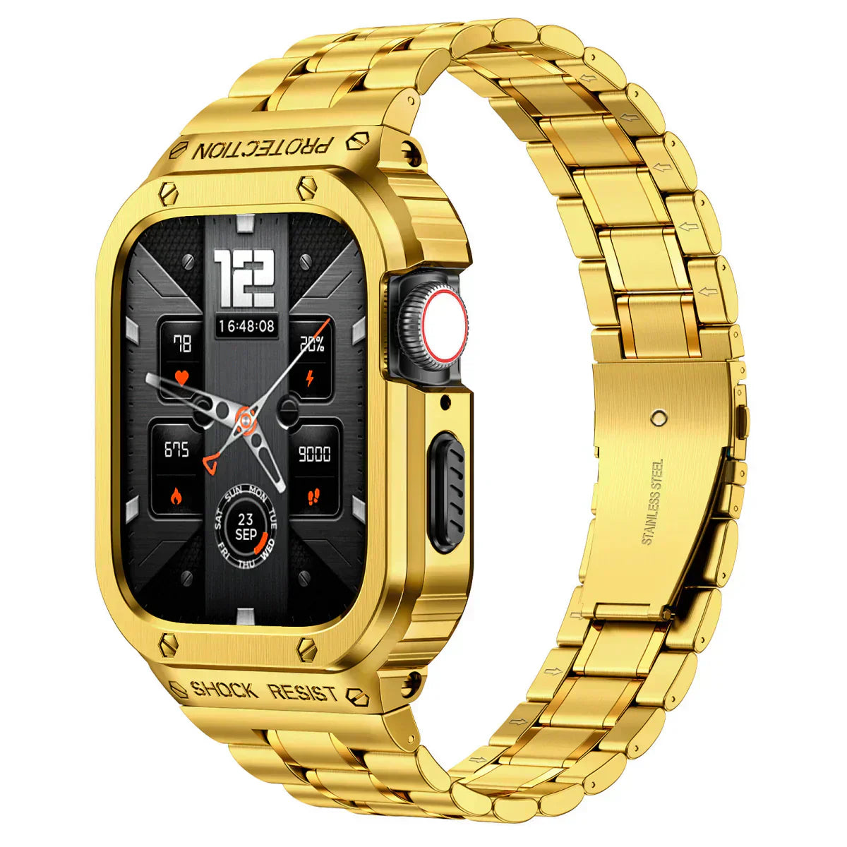 Alera nerezový pásek a ochranný kryt pro Apple Watch | Lersk