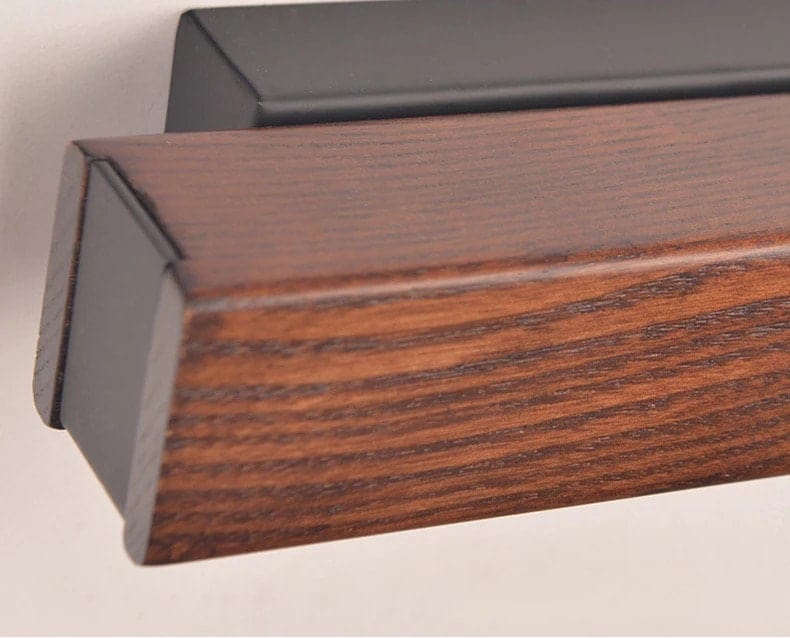 NordiGlow Ash Wood Rotating Bedside LED Wall Light | Lersk