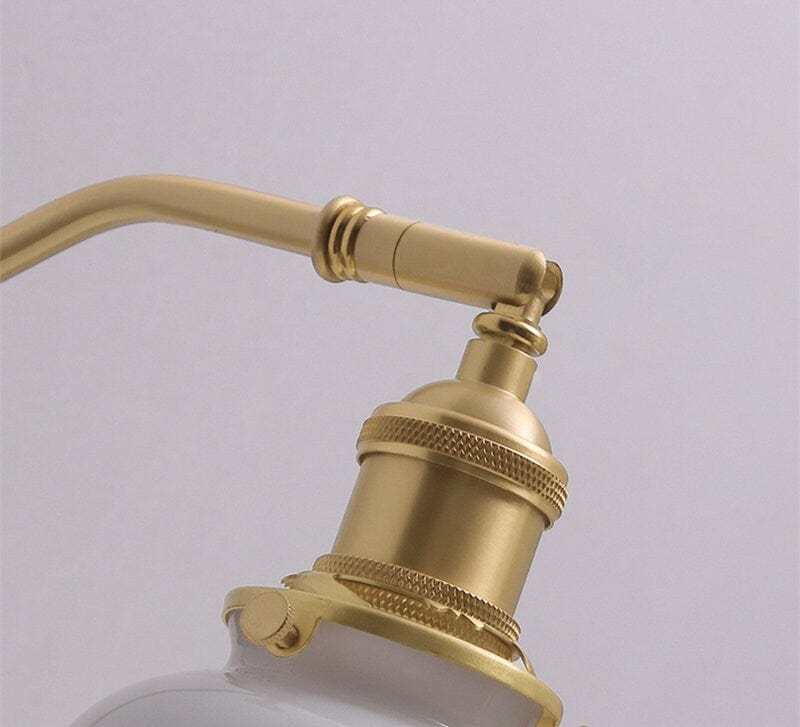 Aveline | Vintage Ceramic LED Wall Light With Black Walnut Wood Fixture | Lersk