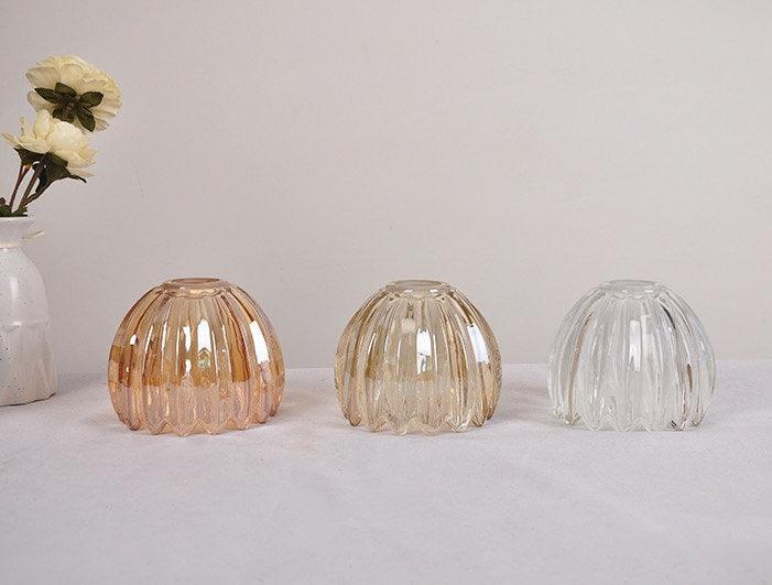 Marisel | Mini glasblomstret LED-pendel i vintage-stil - Pære inkluderet | Lersk
