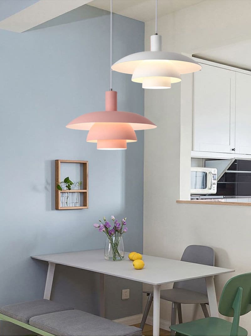 LumenNord Umbrella LED Pendant Light | Mid-Century Modern Style, Bulb Included | Lersk