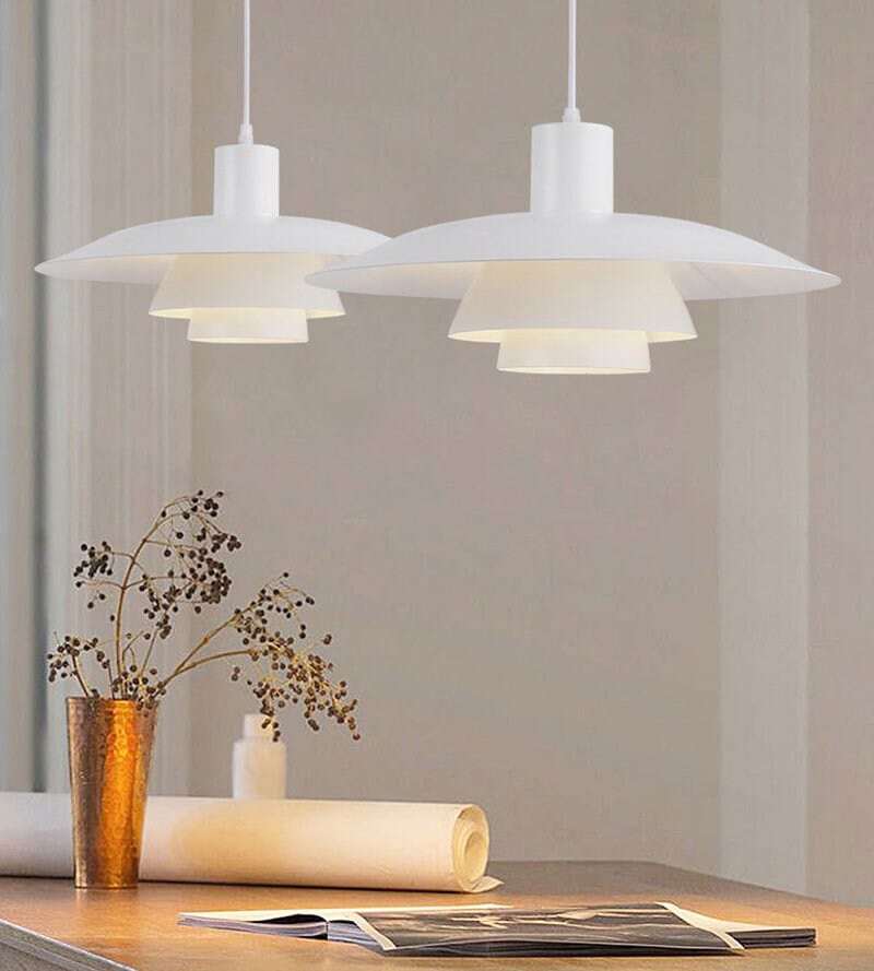 LumenNord Umbrella LED Pendant Light | Mid-Century Modern Style, Bulb Included | Lersk