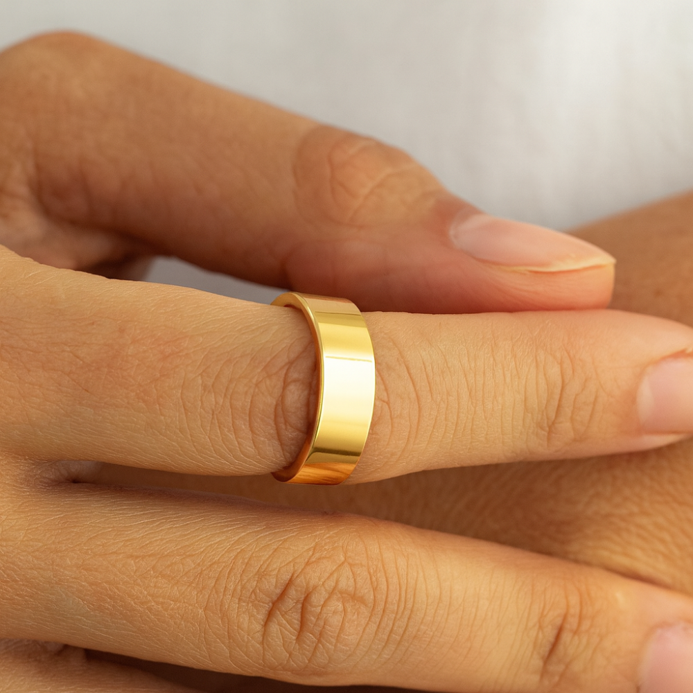 Magnetischer Therapie-Ring aus Edelstahl für den Alltag und minimalistisches Design | Lersk