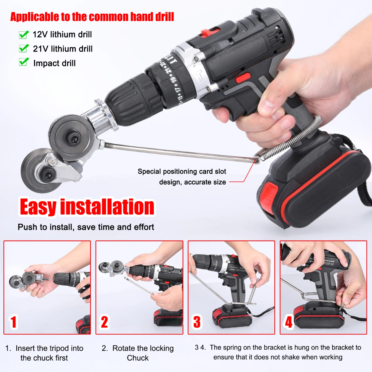 Heavy-Duty Metal Cutting Drill Adapter For Drills And Metalworking Applications Worldwide | Lersk