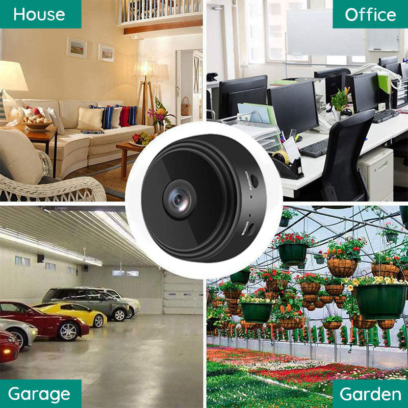 Intelligent HD Mini Security Camera – 24/7 Remote Monitoring & Night Vision | Lersk