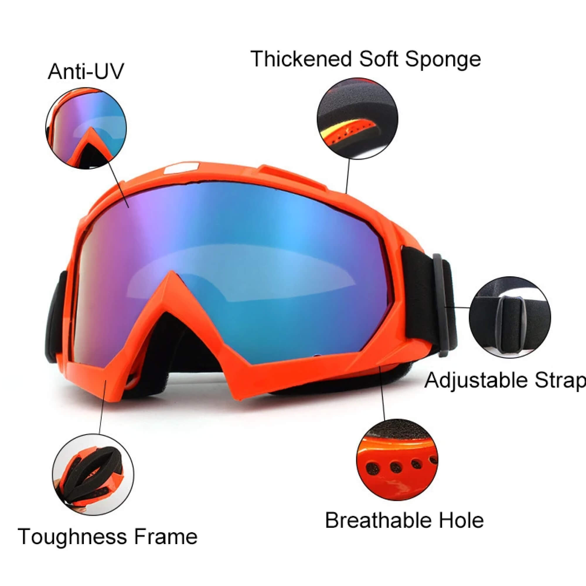 Masques de ski et snowboard SummitVue pour hommes et femmes | Lersk