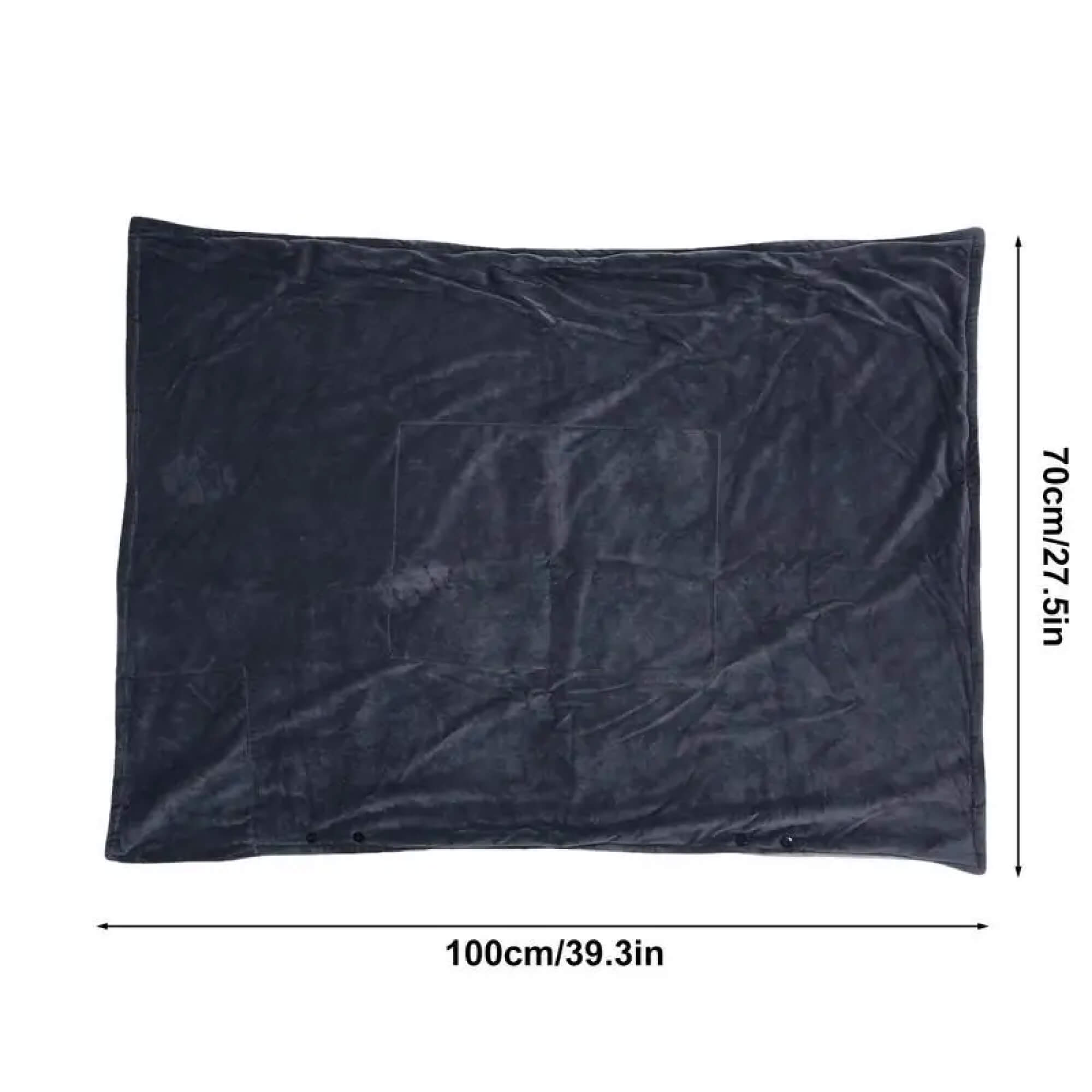 ThermaWear batteridrevet fleeceponcho med 3 varmeindstillinger | Lersk