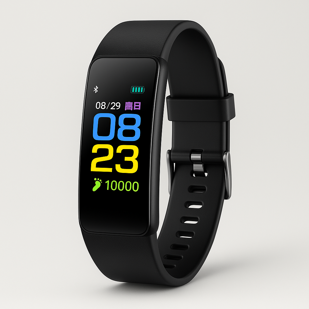 VitaWatch Senior Smartwatch mit Gesundheitsmonitor und großem LED-Bildschirm für Senioren und ältere Menschen | Lersk