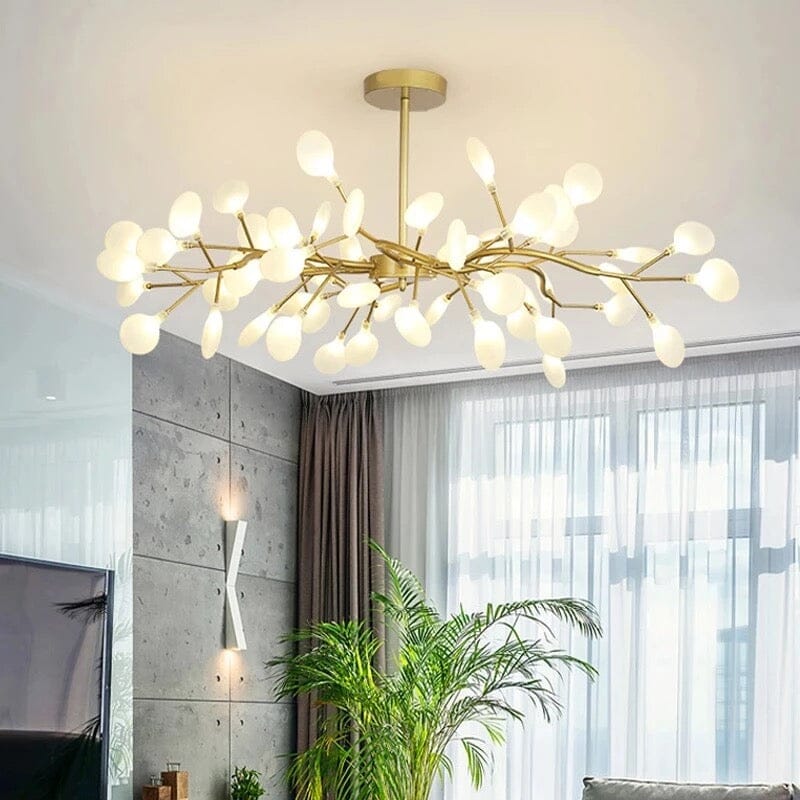 Gilded Branch Chandelier | Lersk
