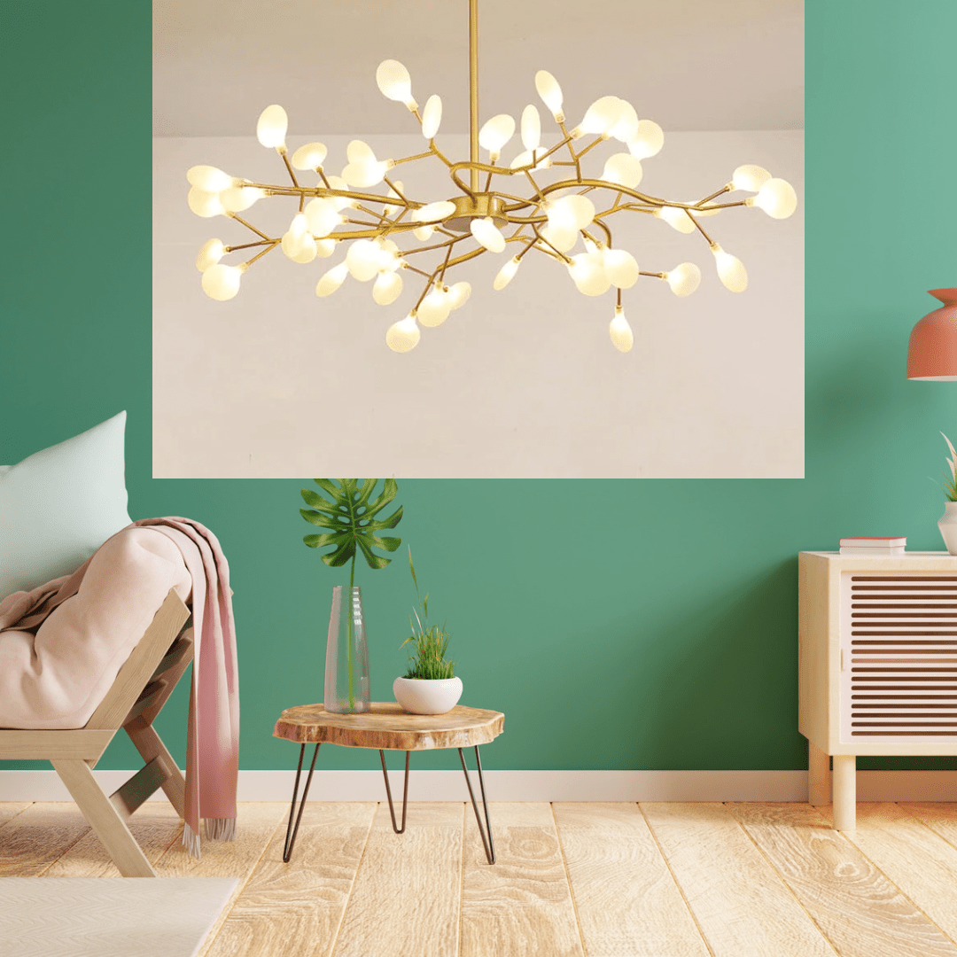 Gilded Branch Chandelier | Lersk