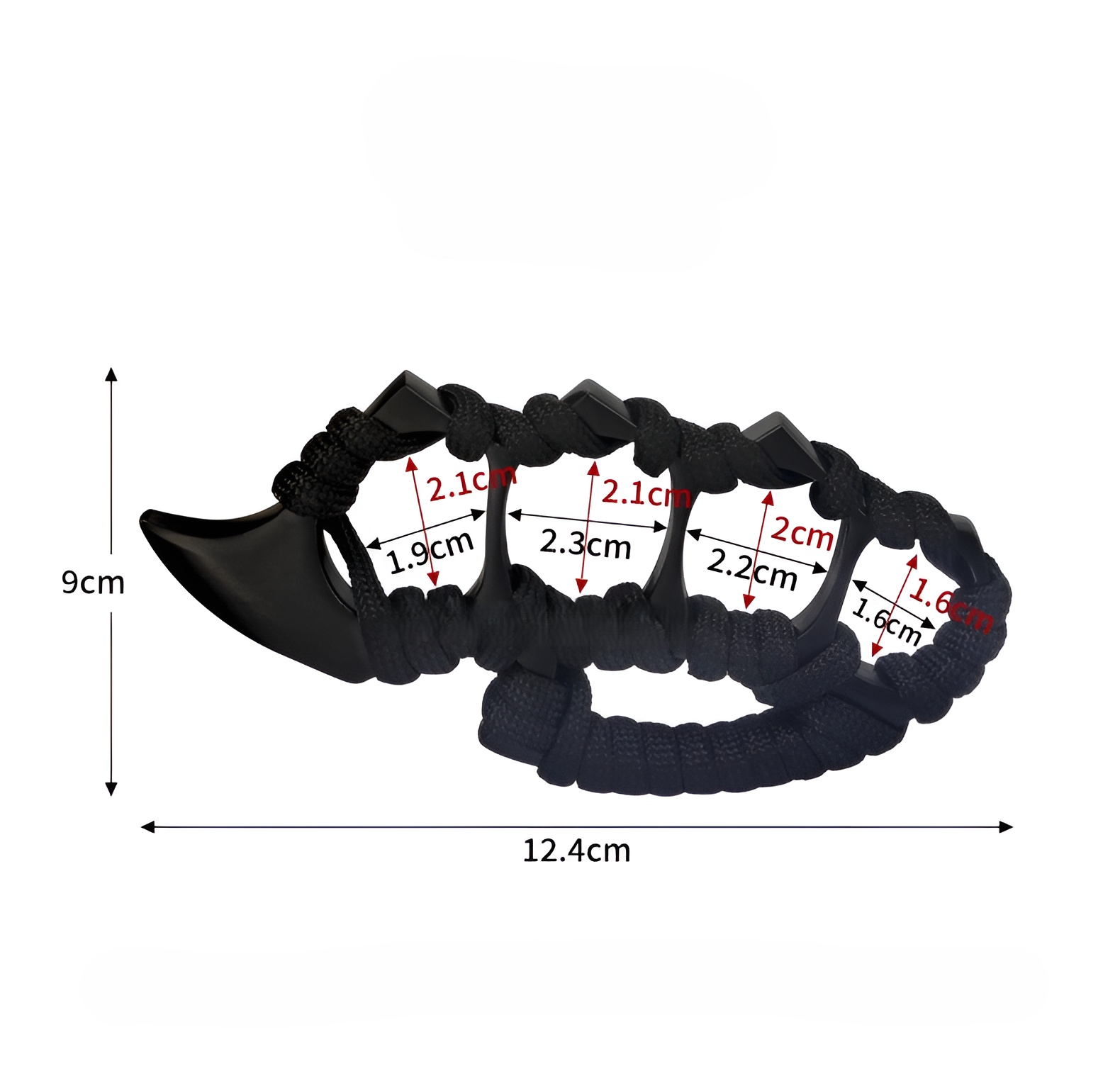 Grip Force Tactical Self-Defense Tool Compact Personal Protection Device With Durable Metal Construction | Lersk