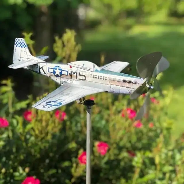 Historischer Flug Windspinner Gartendekoration für Außenbereiche und Höfe | Lersk