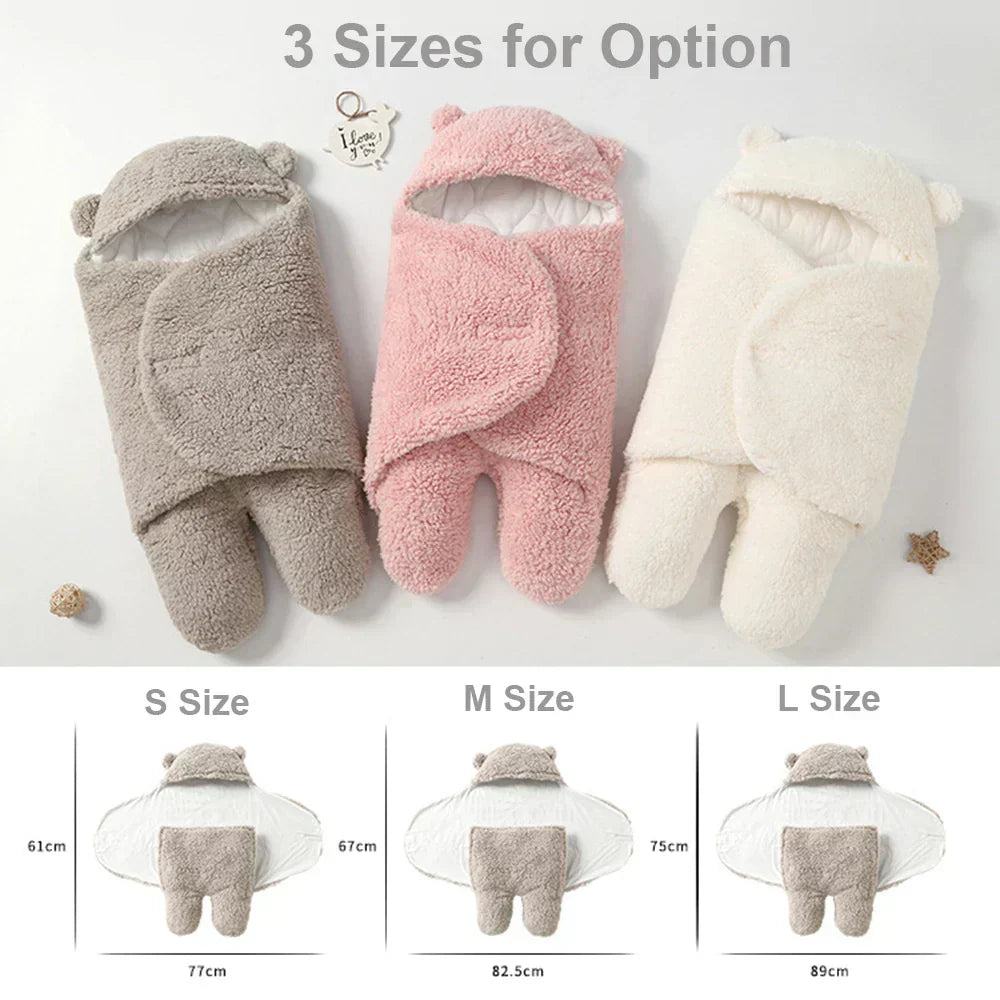 CozyHug dětská zavinovačka na zimu, měkká, teplá a nastavitelná | Lersk