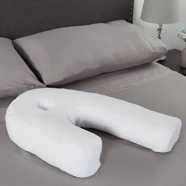Side Sleeper Pillow With Ear Hole For Sleepers Who Prefer A Side Position And Ear Comfort | Lersk