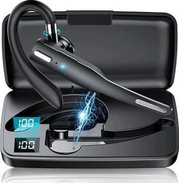 Trucker Dual Mic Wireless Bluetooth 5.1 Noise Cancelling Headset And Earpiece For Truckers | Lersk