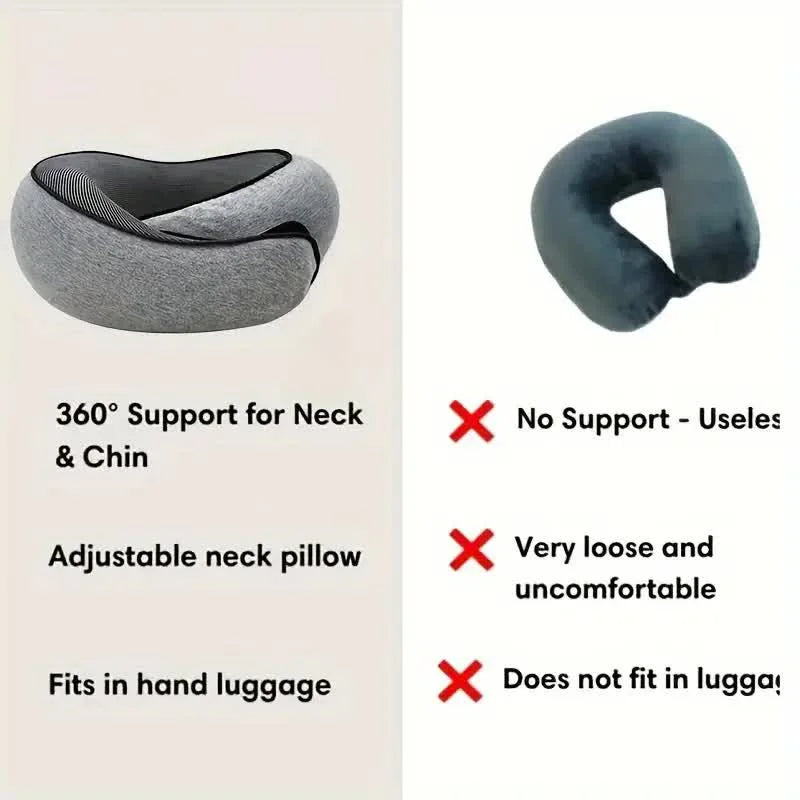 JetGlide Travel Neck Pillow for Comfortable Journeys | Lersk