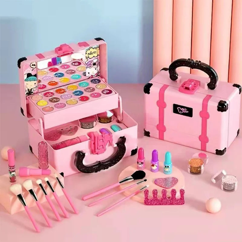 CrownKiss Princess Makeup Set for Kids - Glamour & Fun | Lersk